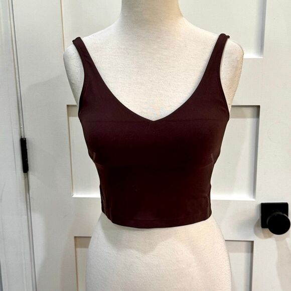 Lululemon Athletica Align Tank Special Edition Gold French Press. Dark Brown/Gol - Picture 5 of 9